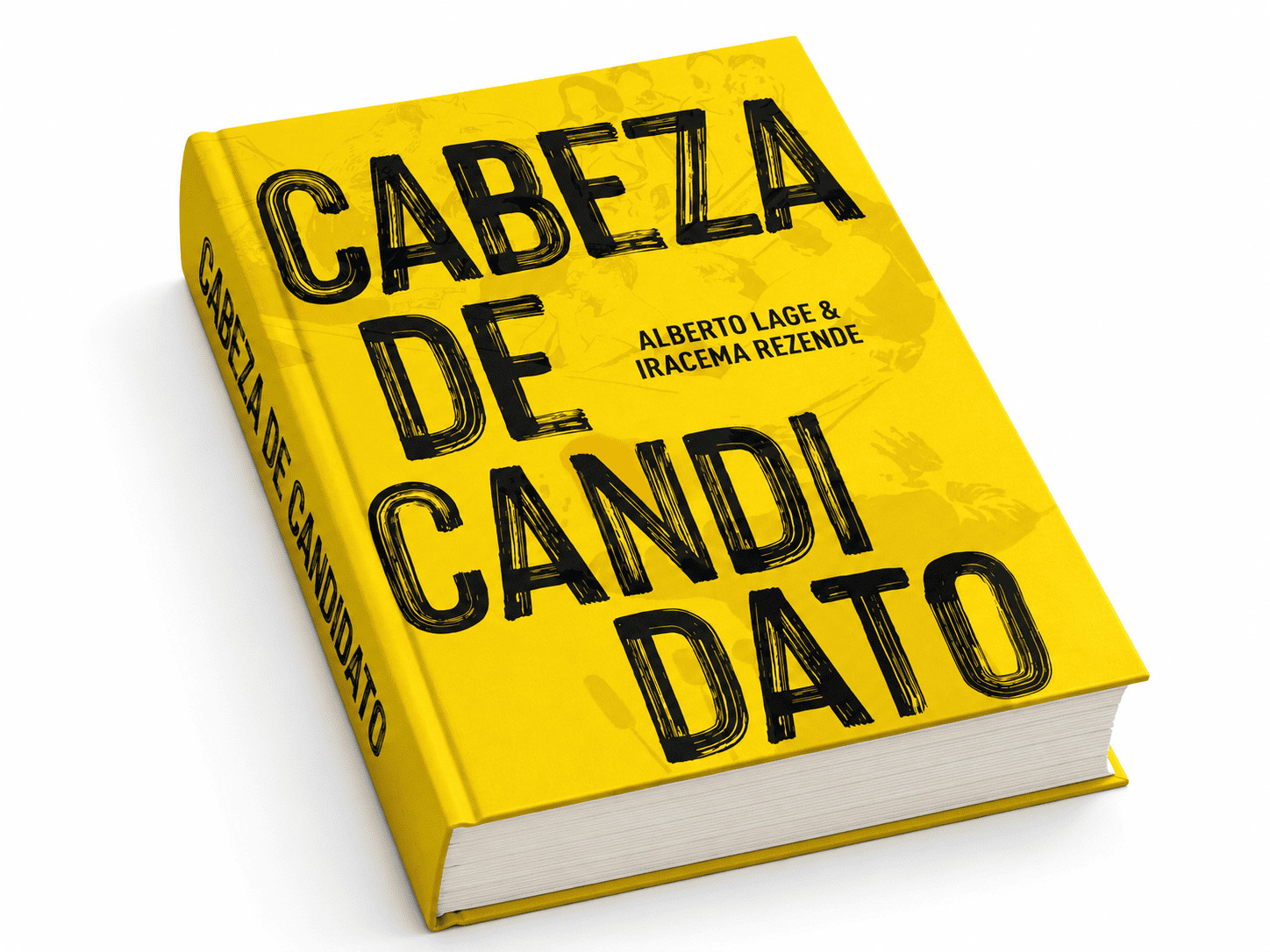 Mockup 3D del libro Cabeza de Candidato